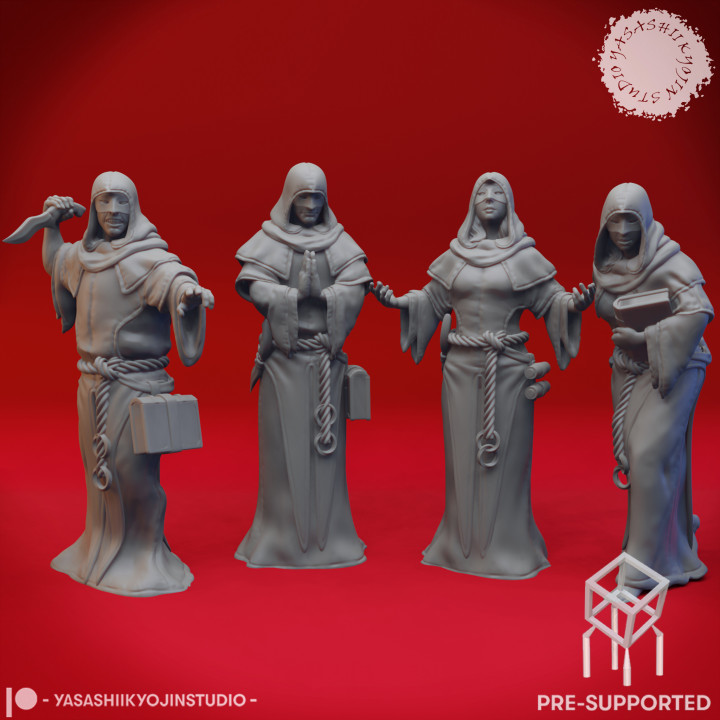 $5.99Cultists - Tabletop Miniatures (Pre-Supported)