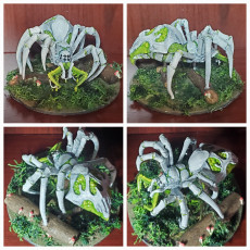 Picture of print of Giant Spiders + Creep Spider