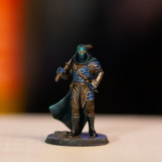 Picture of print of Bandit Captain - Tabletop Miniature (Pre-Supported)