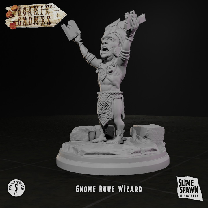 $4.00Gnome Rune Wizard - Roamin' Gnomes