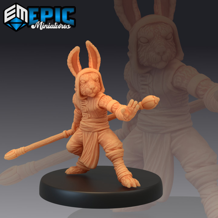 $3.90Bunny Monk / Rabbit Warrior / Rodent Fighter/ Hare Army