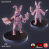 Bunny Folk Set / Rabbit Warrior / Rodent Soldier / Hare Army image