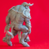 Minotaur Mace - Book of Beasts - Tabletop Miniature (Pre-Supported) image