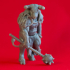 Minotaur Mace - Book of Beasts - Tabletop Miniature (Pre-Supported) image