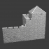 Large castle corner tower - Modular Castle System image