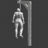 Hanging man - medieval punishment image