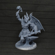Picture of print of Mephisto the Daemon Smith - The Demon King Spawn Hero