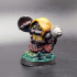 Owlkin Cleric Miniature - Pre-Supported print image