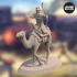 Camel Riders of Qams - Pose 2 - 3D printable miniature – STL file image