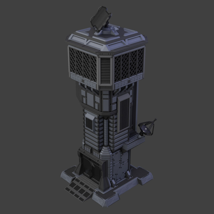 Sci-Fi Terminal Tower's Cover