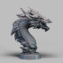 Red Dragon Bust Trophy image