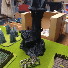 Picture of print of City of Firwood - Wizard Tower
