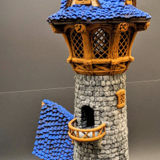 Picture of print of City of Firwood - Wizard Tower