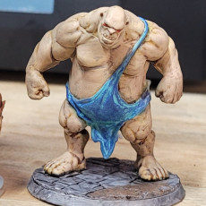 Picture of print of Ogre Brawler - Book of Beasts - Tabletop Miniatures (Pre-Supported)