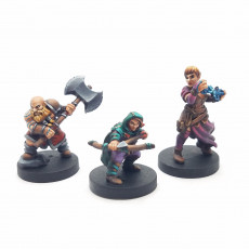 Picture of print of Heroes Set 1 (Set of 4) (Pre-Supported)