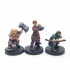 Heroes Set 1 (Set of 4) (Pre-Supported) print image