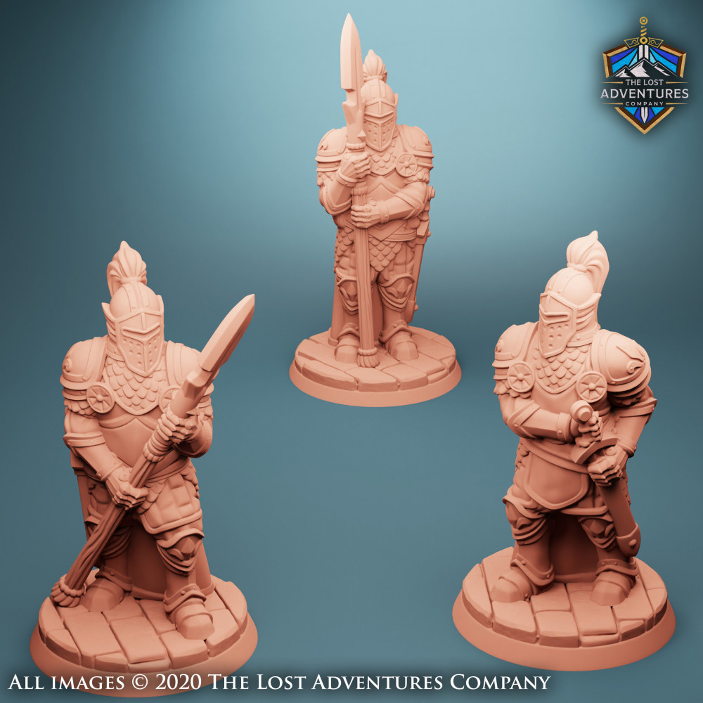 Image of Royal Guards (Set of 3) (Pre-Supported)