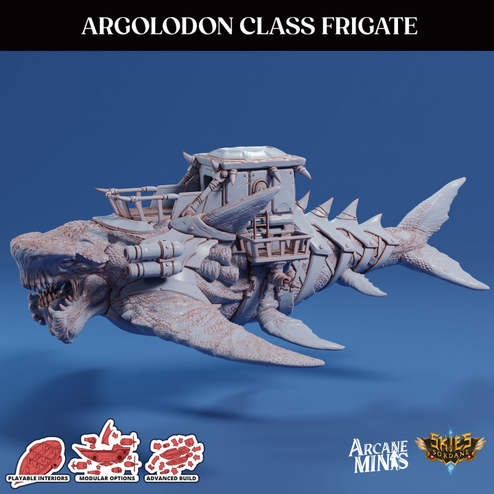 Airship - Argolodon Class Frigate's Cover