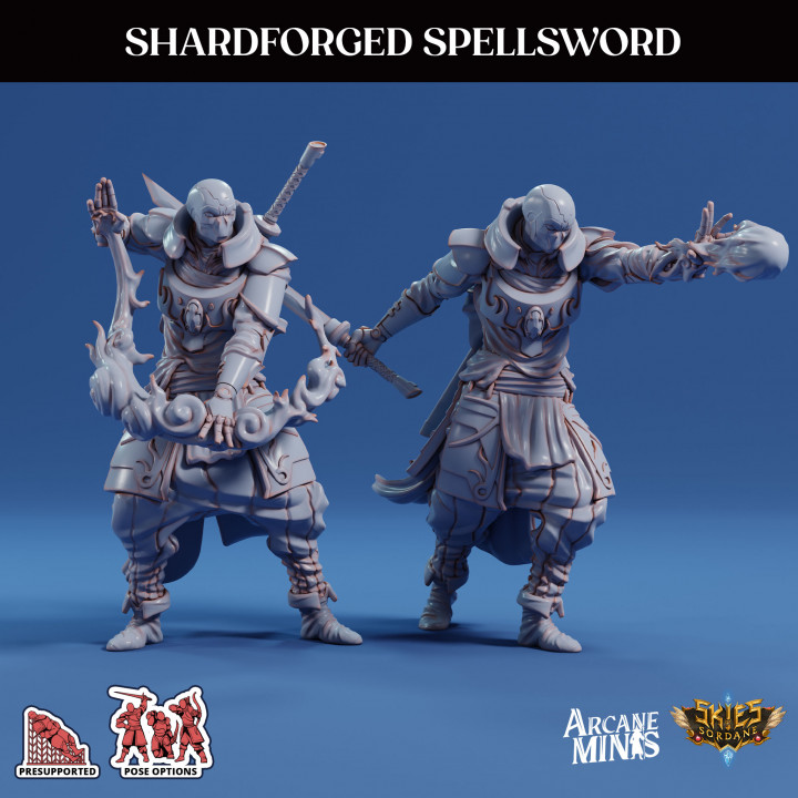 Shardforged Spellsword's Cover
