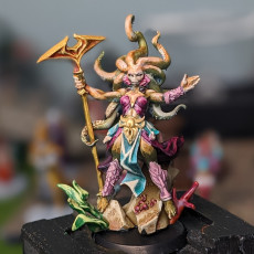 Picture of print of Abyssal Merfolks Mage