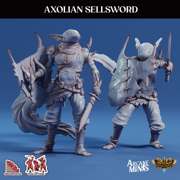 Axolian Sellsword's Cover