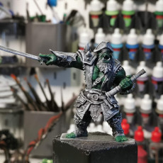 Picture of print of Orc Pirate Captain Sword / Green Skin Army Warrior / Corsair Master This print has been uploaded by Siderombik
