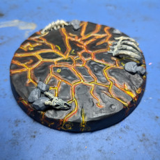Picture of print of Volcano bases (3 sizes)