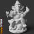 Mahotkata Ganesha Riding an Elephant image