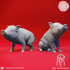 Giant Boar Piglets - Tabletop Miniature (Pre-Supported) image