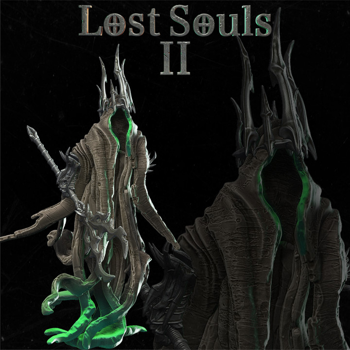 Lost Souls II - Ghost Mage - FREE stl