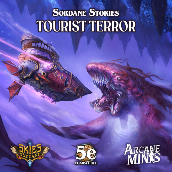 Tourist Terror - A Sordane Stories 5e Adventure & STLs's Cover
