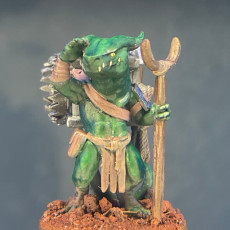 Picture of print of Kobold Trapper - Tabletop Miniature (Pre-Supported)