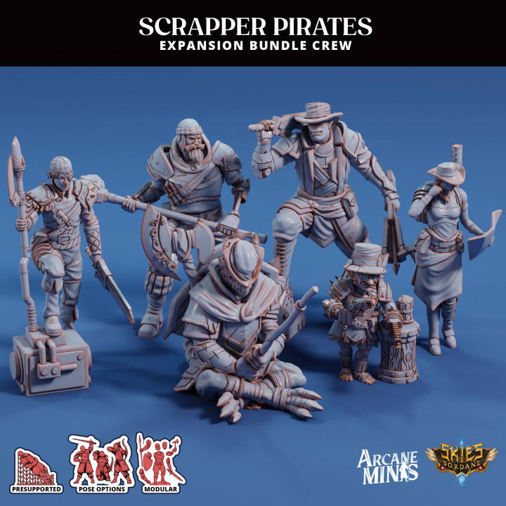 Scrapper Pirates - Expansion Crew's Cover