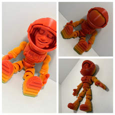 Picture of print of Flexi Print-in-Place Astronaut