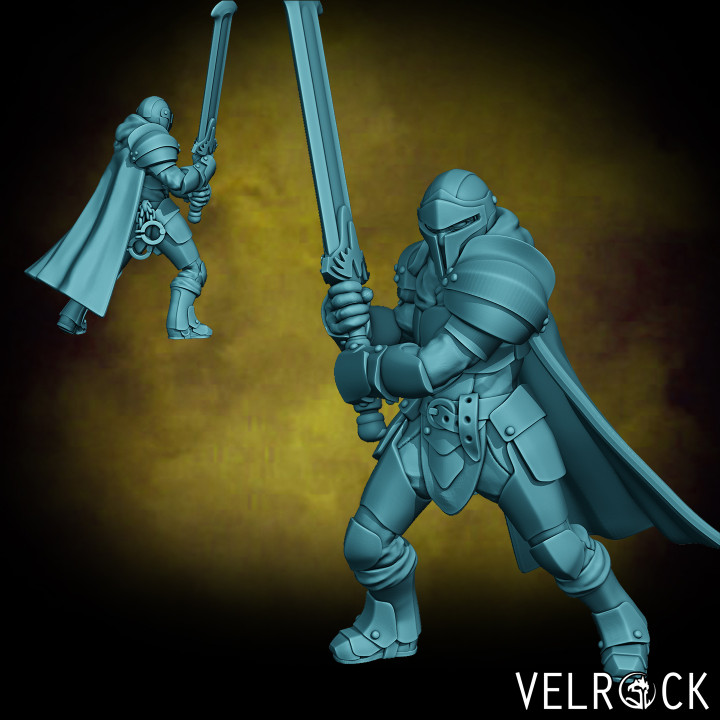 $4.00Male Bounty Hunter Fighter with Greatsword (PRESUPPORTED)