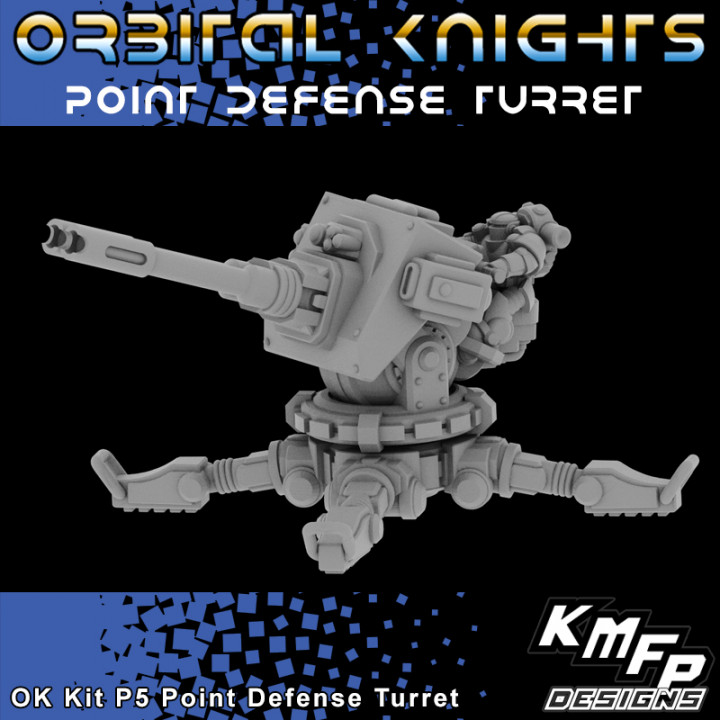 $5.00Orbital Knights - KitP5 (6-8mm) - Point Defense Turret