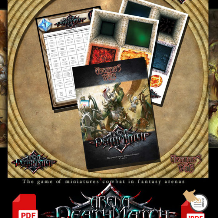 $4.95Arena Deathmatch 4th ed. e-Core Set (English and Spanish)
