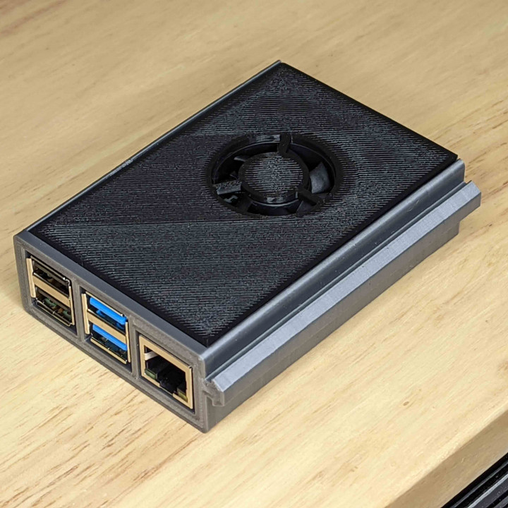 Raspberry Pi 4 Case for Ender 3/V-slot mount