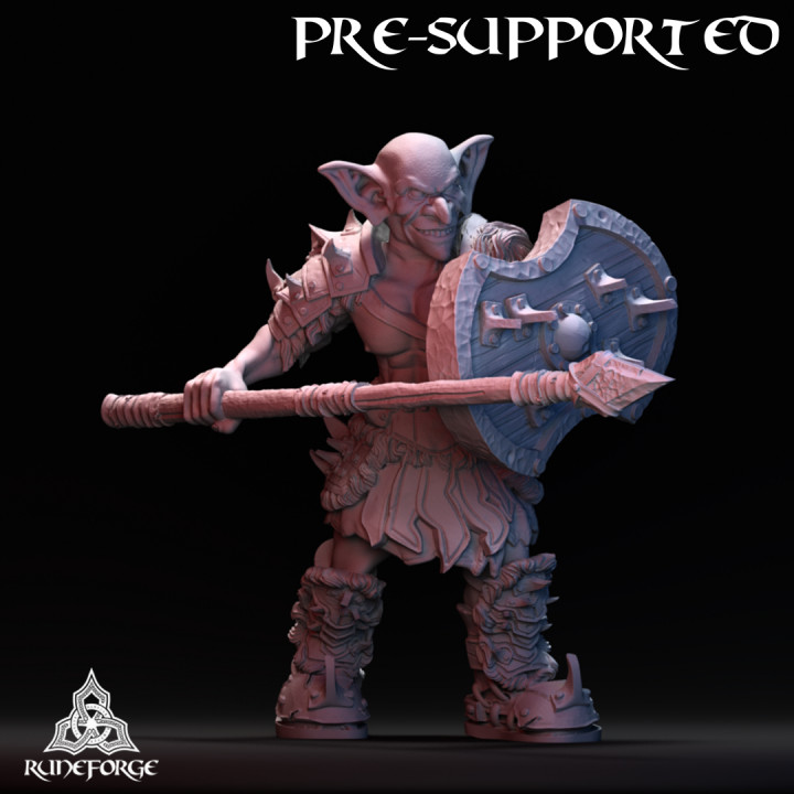 $4.95Forest Goblin - Spear and Shield