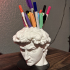 David of Michelangelo Head Pen Holder image