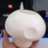 Mushroom Pen Holder 3D print model image