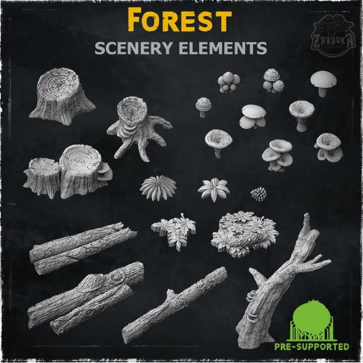 Forest (Scenery Elements) - Wargame Bases & Toppers 2.0's Cover