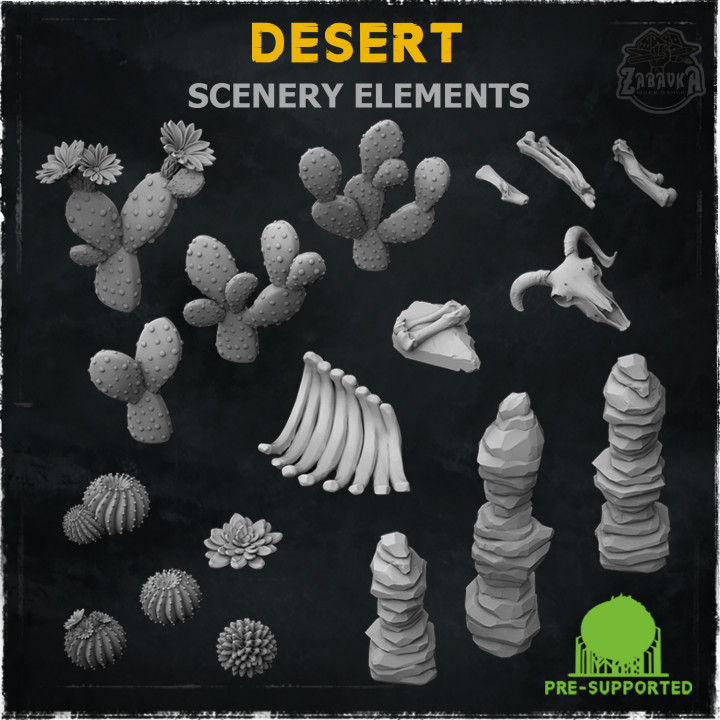 Desert (Scenery Elements) - Wargame Bases & Toppers 2.0's Cover