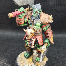 Picture of print of Kuu’ndran Bluntcleaver - The Fang Clan of Dogor