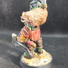 Picture of print of Kuu’ndran Bluntcleaver - The Fang Clan of Dogor
