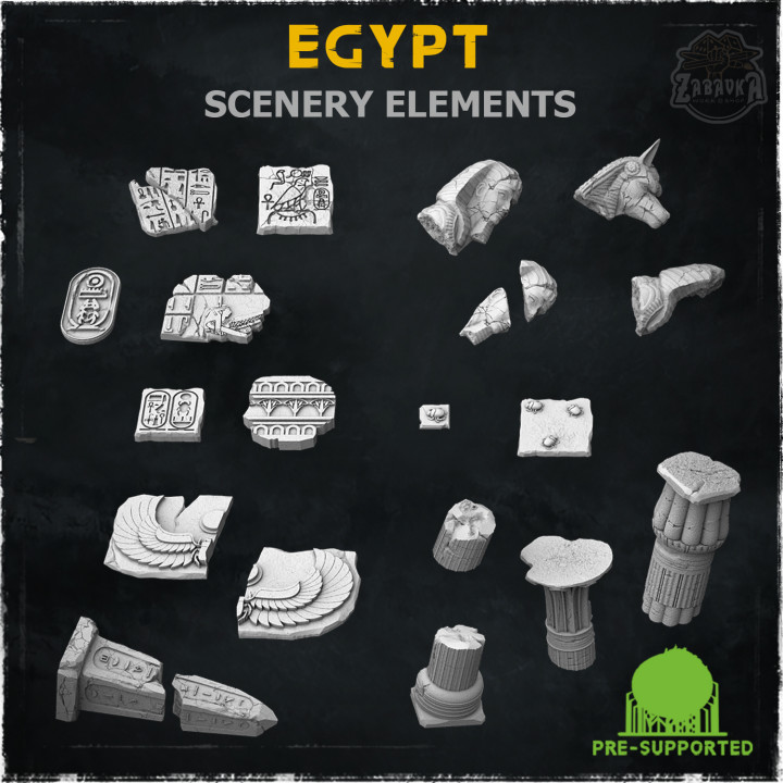 Egypt (Scenery Elements) - Wargame Bases & Toppers 2.0's Cover