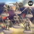 Realm of Eros Soldiers with Spears and Shields Bundle (6 unique miniatures) image