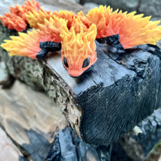 Picture of print of Fire Dragon Sprite