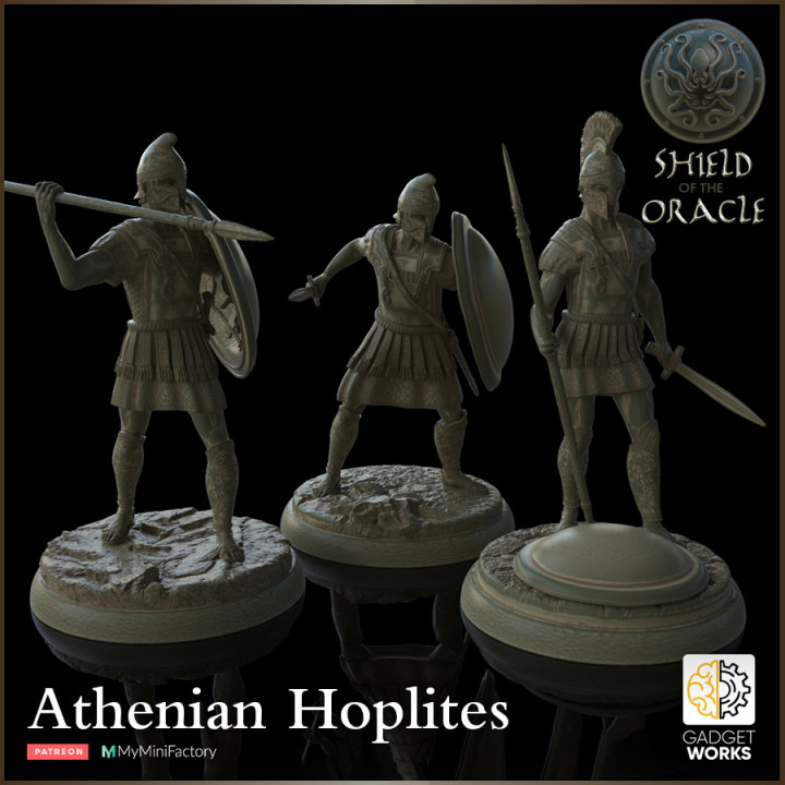 $6.00Athenian Greek Hoplites - Shield of the Oracle