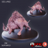 Forest Boar Attacking / Wild Pig / Bulky Horned Beast image